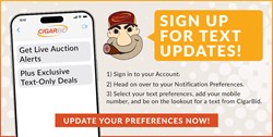 Sign Up For Text Updates!