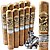 Gurkha Symphony Grand Rothschild (Toro) (6.5"x55) Pack of 5