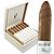 Obsidian White Noise Mini Corona (4.5"x44) Pack of 5