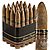 J. Fuego Corojo Oscuro Churchill (7.0"x50) Pack of 20