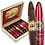 La Aurora Preferidos Ruby Tubo (Double Perfecto) (5.0"x54) Pack of 5