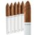 Obsidian White Noise Torpedo (Double Perfecto) (6.0"x60) Pack of 5