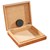 Executive Burl Travel Humidor 15 Cigar Capacity