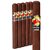 La Gloria Cubana Serie R Black No. 48 (Churchill) (7.0"x48) Pack of 5