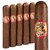 La Perla Habana Rojo Double Toro (Gordo) (6.0"x60) Pack of 5