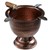 Stinky 4-Finger Ashtray - Hammered Copper Copper - Hammered