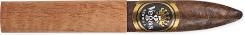 5 Vegas Series 'A' Alpha (Torpedo) (6.0"x52) Pack of 5
