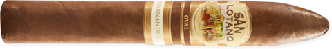 San Lotano Oval Habano Pyramid (6.5"x54) Single