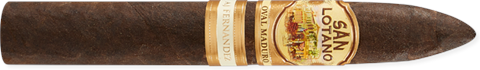 San Lotano Oval Maduro Torpedo (6.5"x52) Single