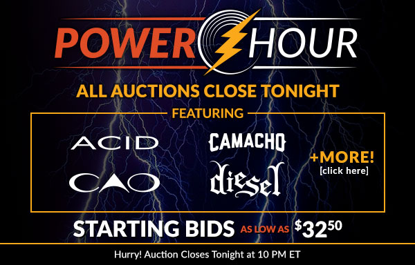 Power Hour: Starting bids as low as $32.50!