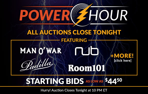 Power Hour: Starting bids as low as $44.50!