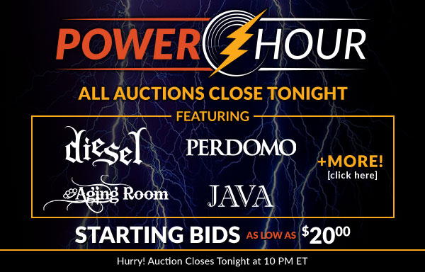 Power Hour: Starting bids as low as $20.00!