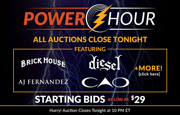 Power Hour: Starting bids as low as $29.00!