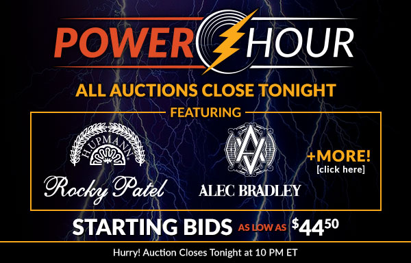 Power Hour: Starting bids as low as $44.50!
