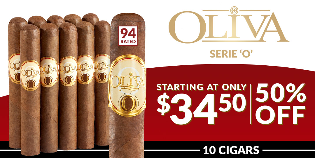 Oliva Serie 'O' Robusto - 10 cigars starting at $34.50