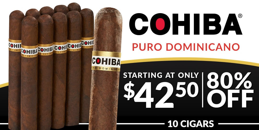 Cohiba Puro Dominicano | Bid Starting at $39.99