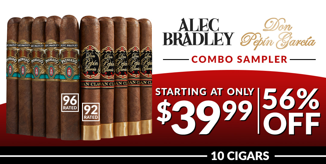 Alec Bradley vs Don Pepin Garcia Combo Sampler   - 10 cigars starting at $39.99