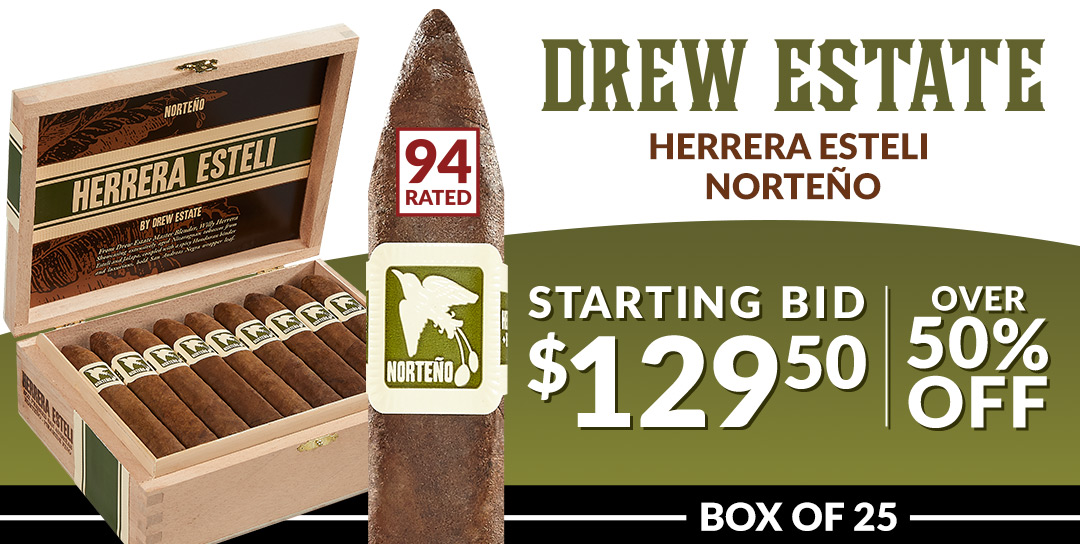 Herrera Esteli Norteno Piramide Fino - Box of 25 Cigars Starting at $129.50