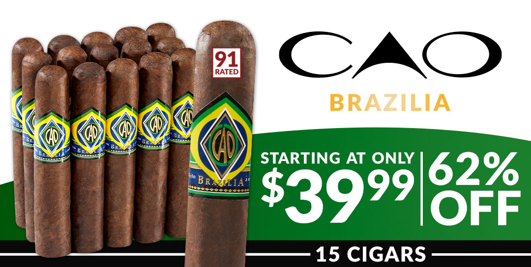 CAO Brazilia - 15 cigars starting at $44.99