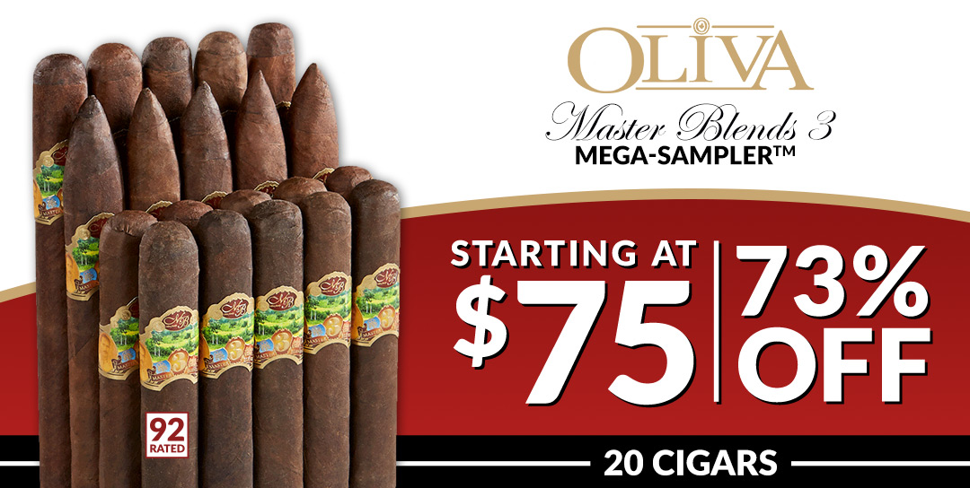 Oliva Master Blends 3 Mega-Sampler | Bid Starting at $69.99